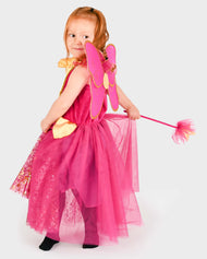 Plommonfe-utklädningsset 110-116 cl 4-6 år