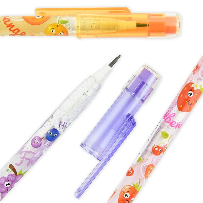 Fruktpenna utan vass spets med sudd 15,5cm