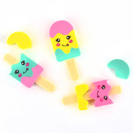 Doftande glassuddgummi 7cm (3 - pack)