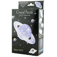3D Crystal Puzzle Pussel Saturnus 40bitar
