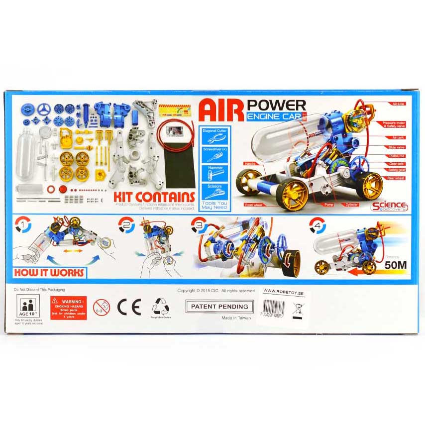 Luftkraft motorbil kit 31,5cm