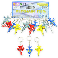 Nyckelring flygplan 6cm