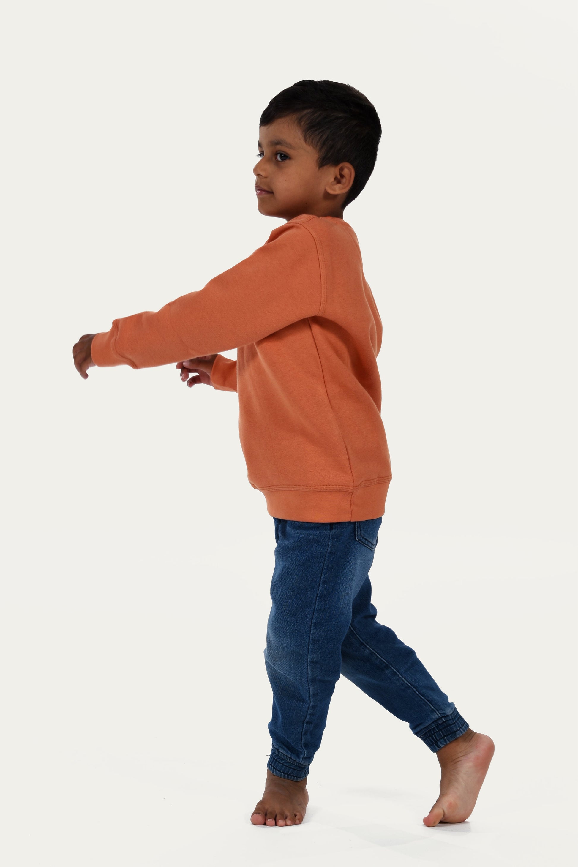 Sweatshirt Rusty Orange – Stilfull och bekväm design