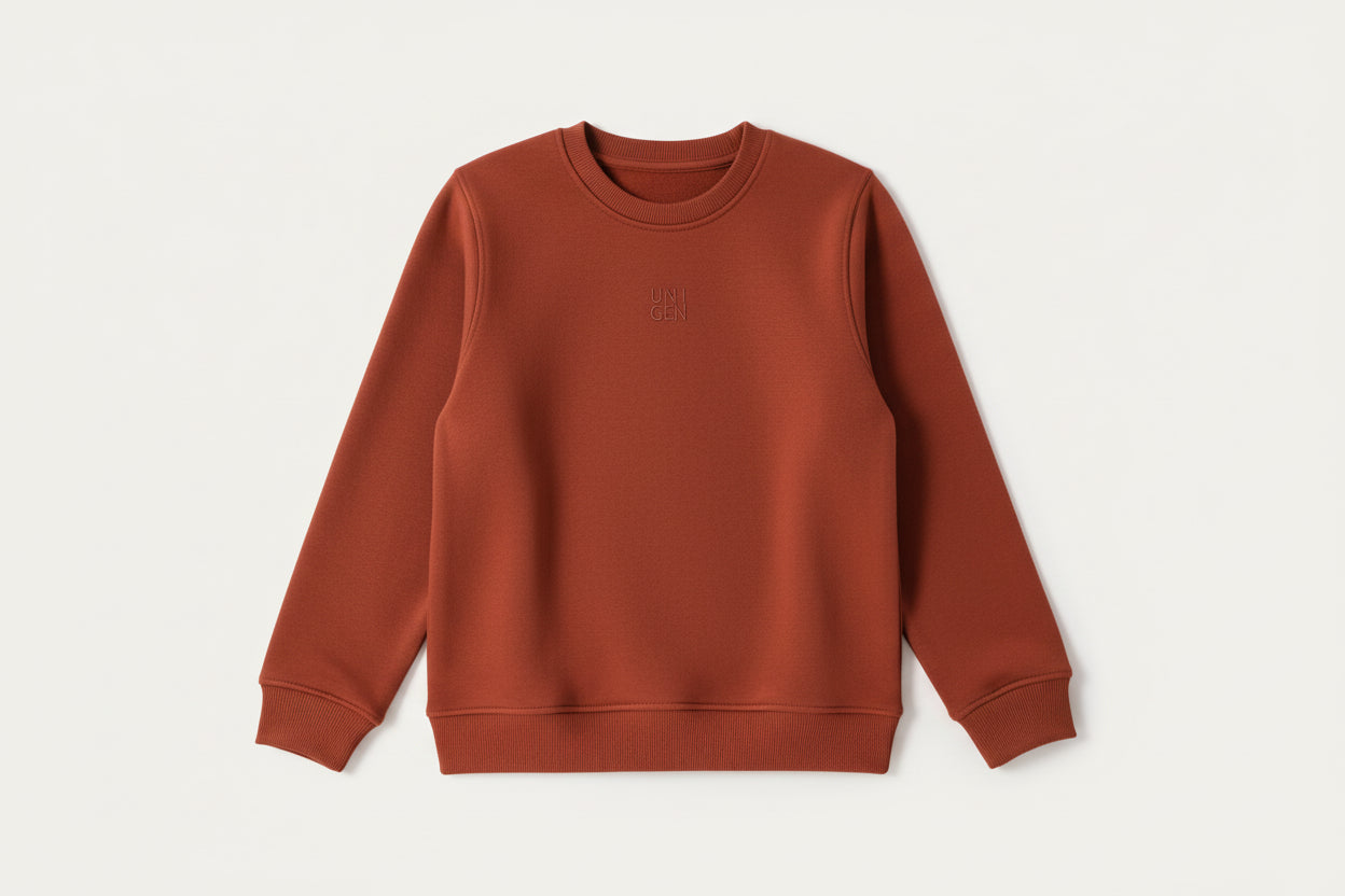 Sweatshirt Fire Brick – Stilfull och bekväm design