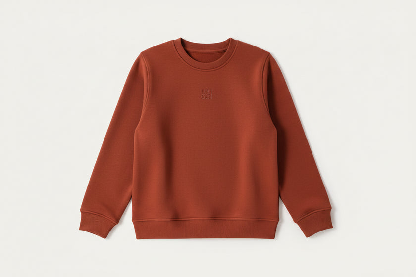 Sweatshirt Fire Brick – Stilfull och bekväm design
