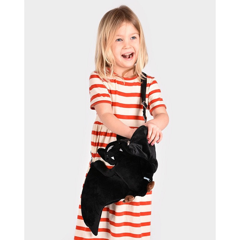 BAT BAG w. 2 POCKETS AND ADJUSTABLE STRAP 50 cm