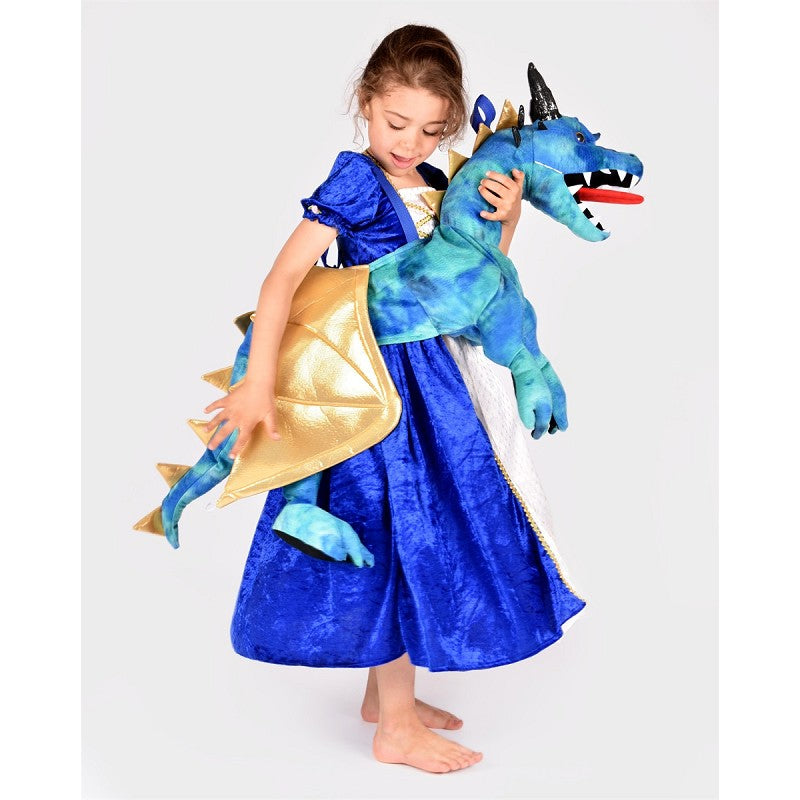 RIDE ON DRAGON BLUE ONE SIZE 120x60cm