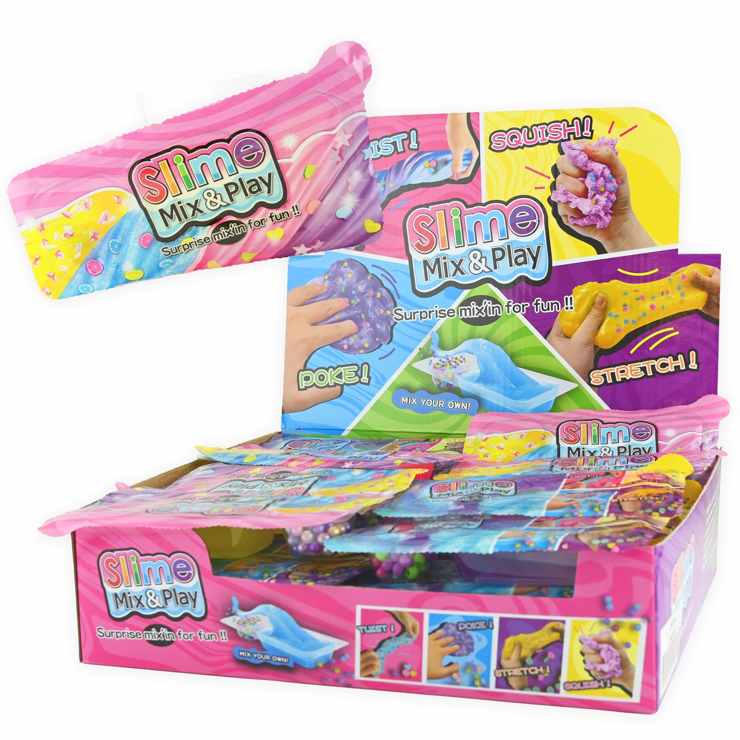 Slime mix och lek 80g 14cm