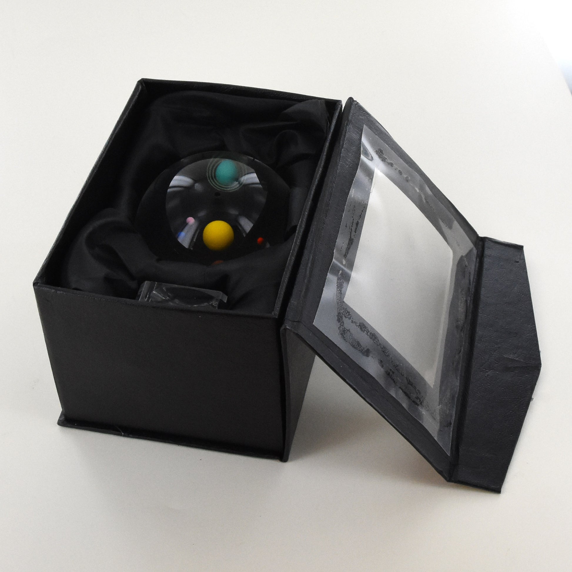 Glob solsystem glas 8cm