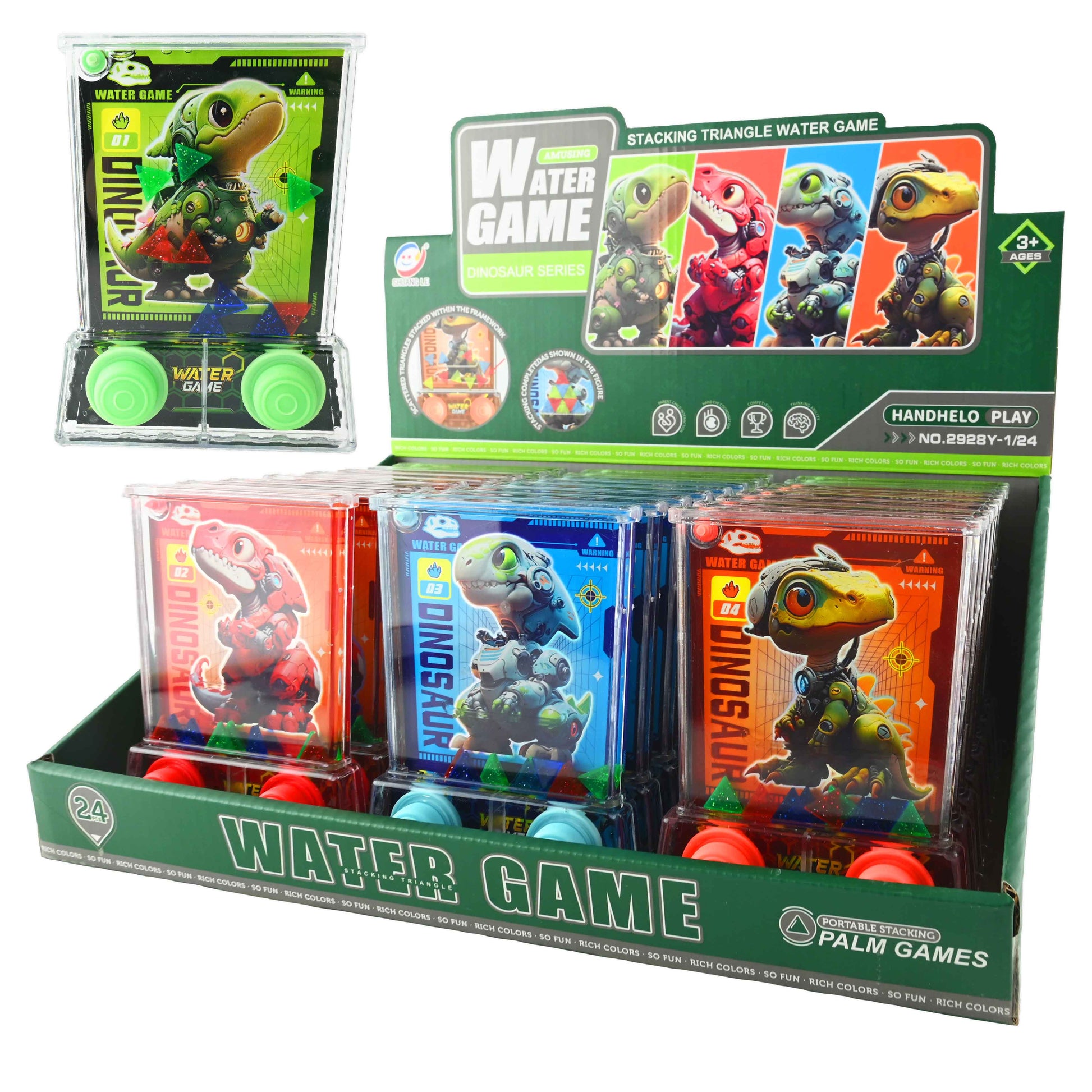 Vattenlek dinosaurie 13cm