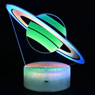 Lampa led rymdplaneter 3d 20cm