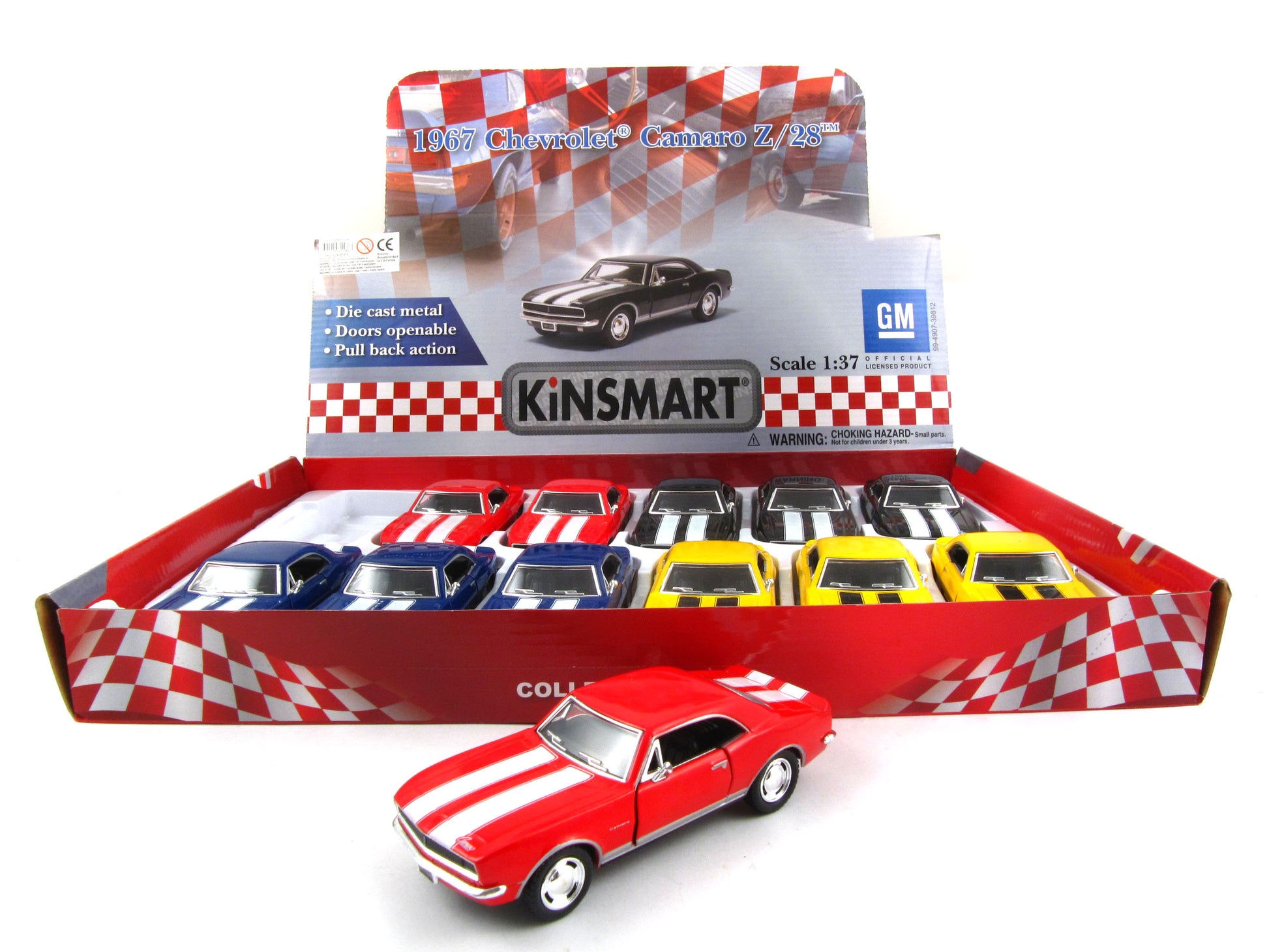 Bil chevy camaro 1967 pb 12,5cm