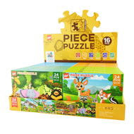 Pussel vilda djur 24 bitar 25cm