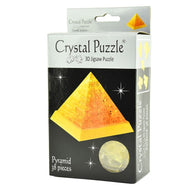 3D Crystal Puzzle Pussel pyramid 38 bitar