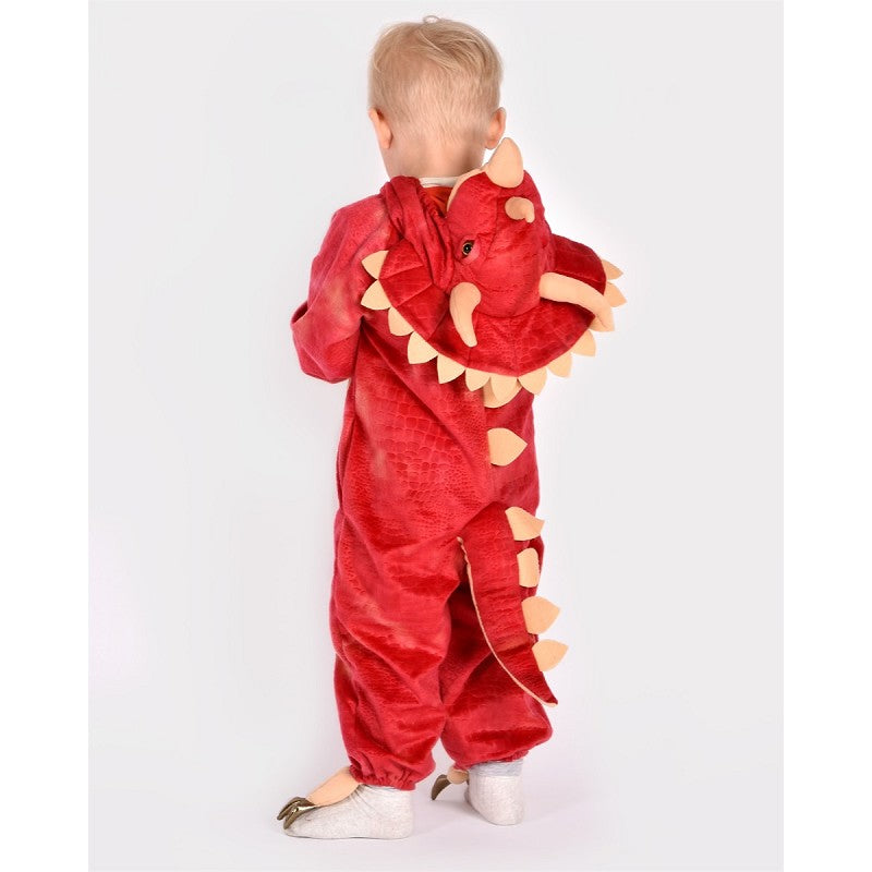 Dinosaurieoverall triceratops 110 cl 4-5 år