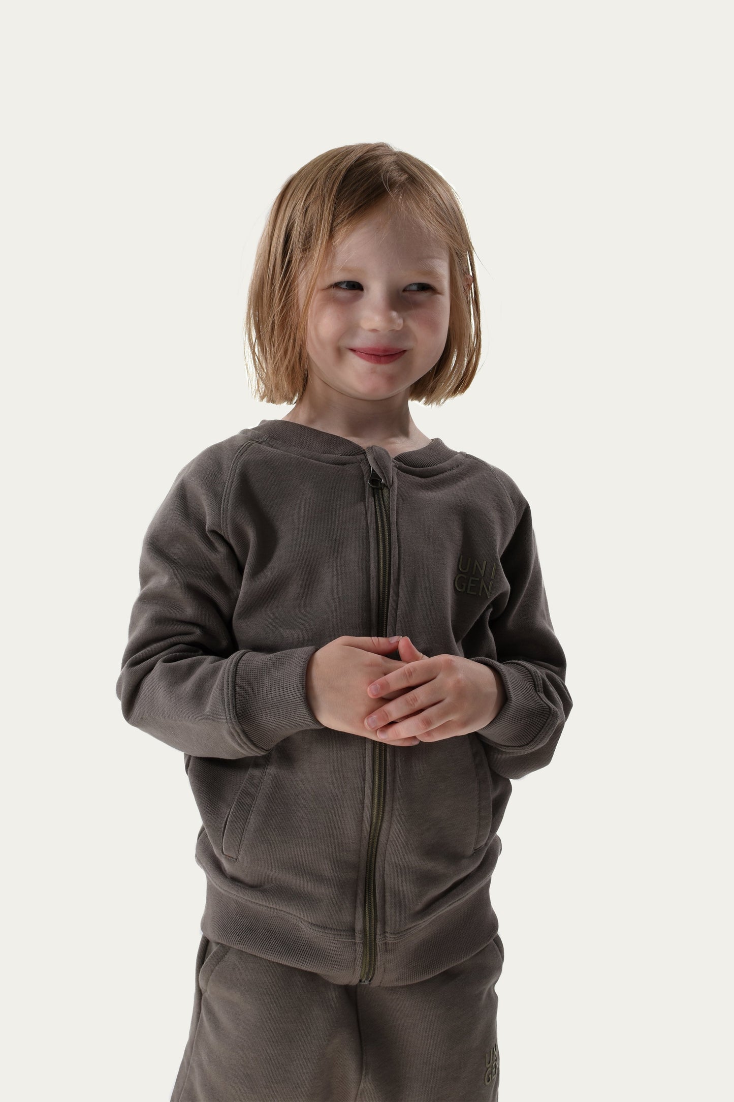 Zipper Jacket with Short Earth – Stilfull och bekväm design