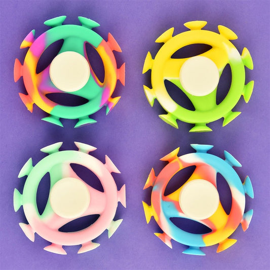 Fidget spinner med sugförmåga 6cm