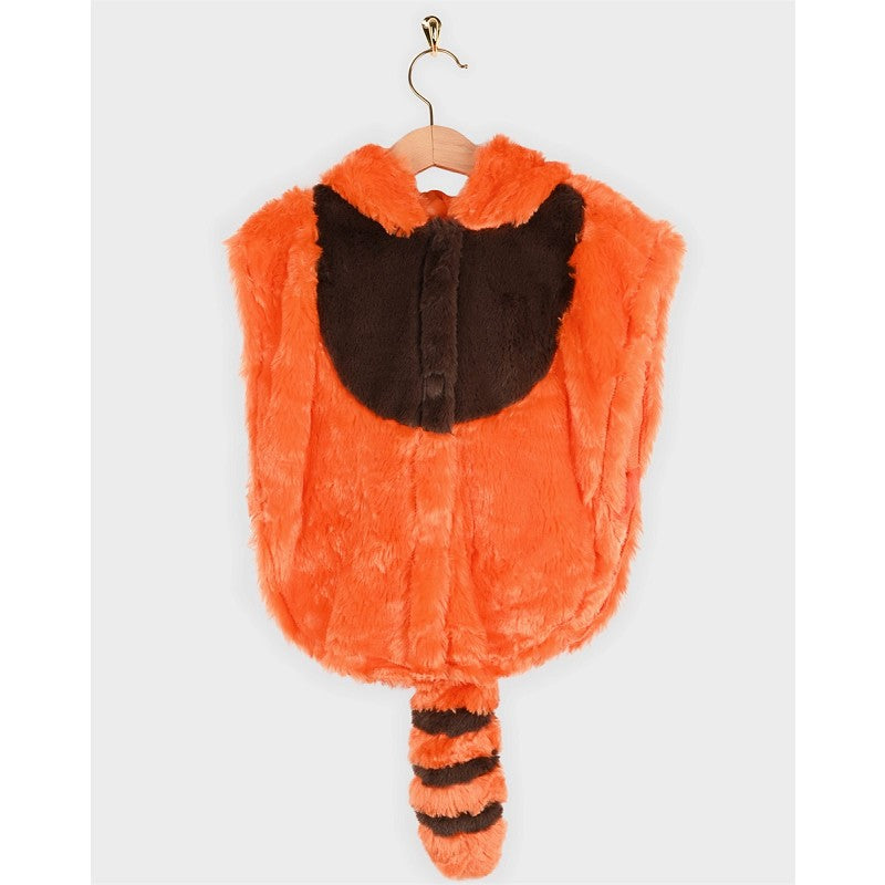 Mini cape röd panda 86-110 cl 1-4 år