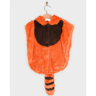 Mini cape röd panda 86-110 cl 1-4 år