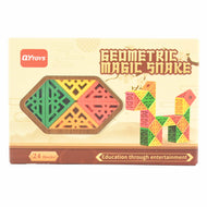 Magisk geometrisk orm 24 block 10,5cm