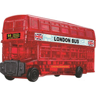 3D Crystal Puzzle Pussel londonbuss 53 bitar