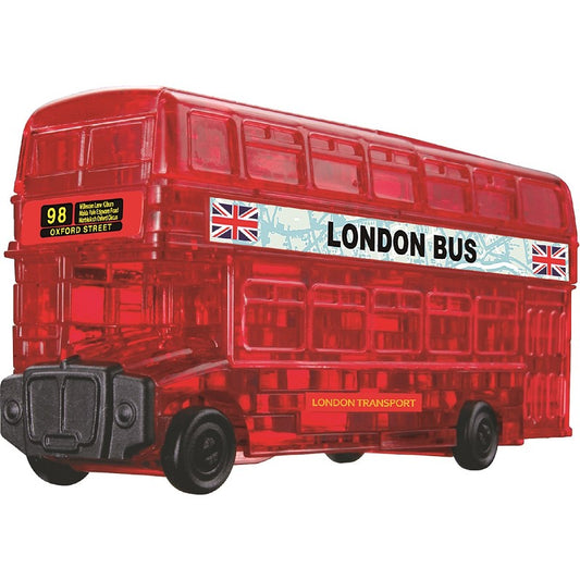 3D Crystal Puzzle Pussel londonbuss 53 bitar
