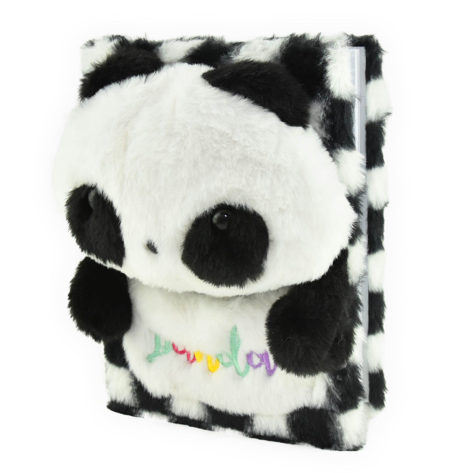 Anteckningsbok fluffig panda A5