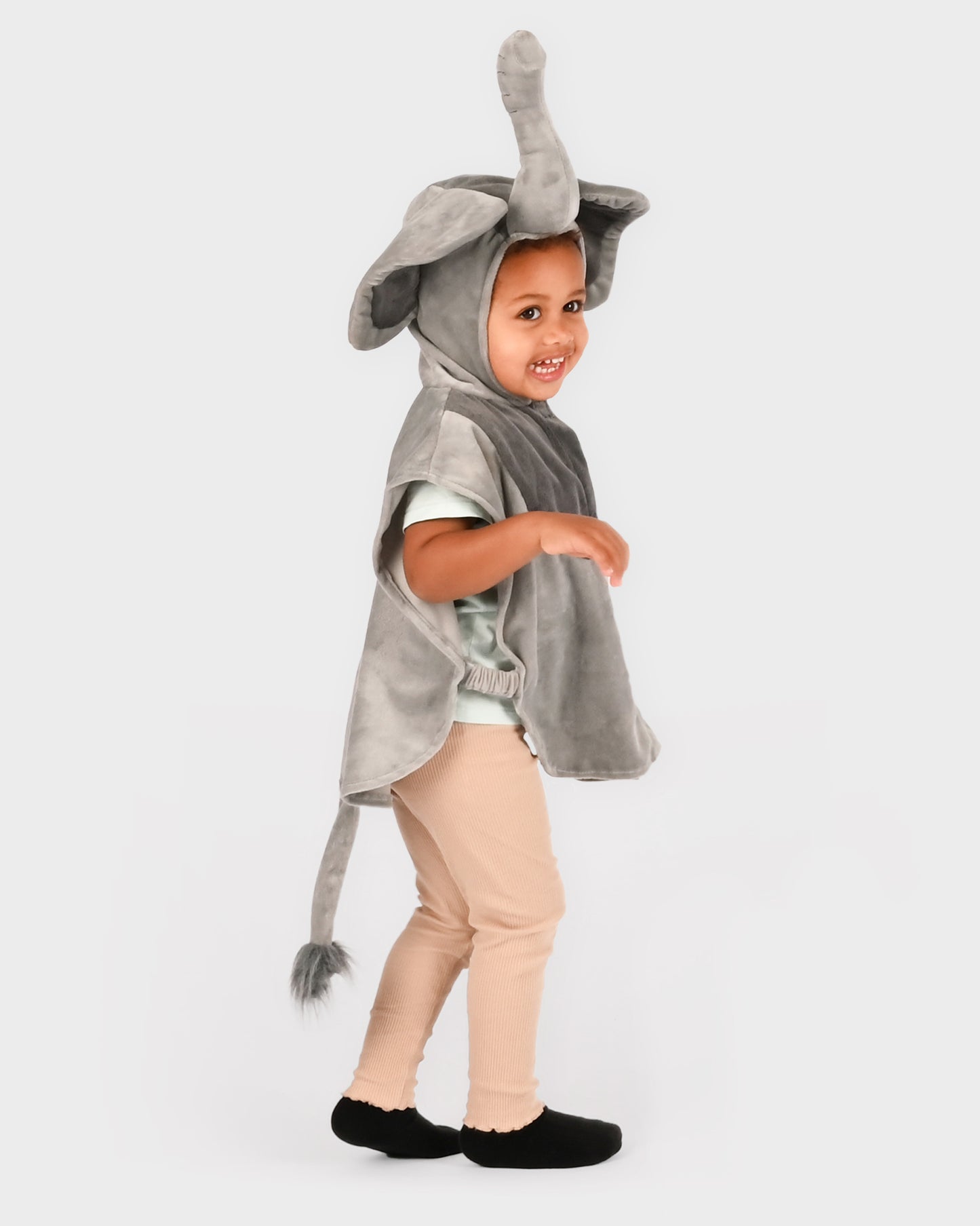 Mini cape elefant 86-110 cl 1-4 år