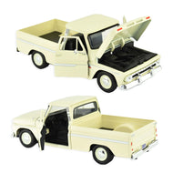 Chevy c10 fleetside pickup bil (1966) 1:24 19cm