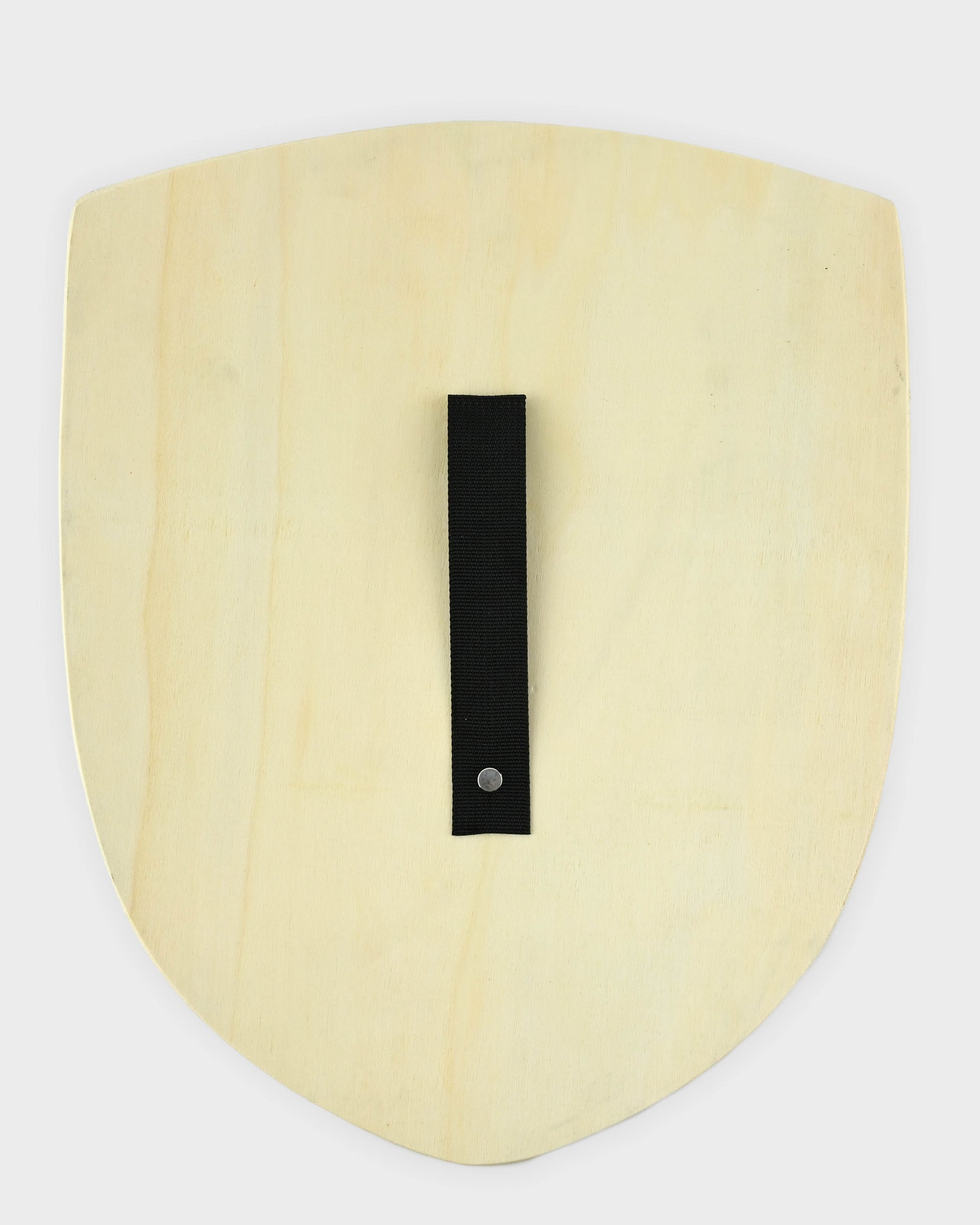 Träsköld, drak svart/silver