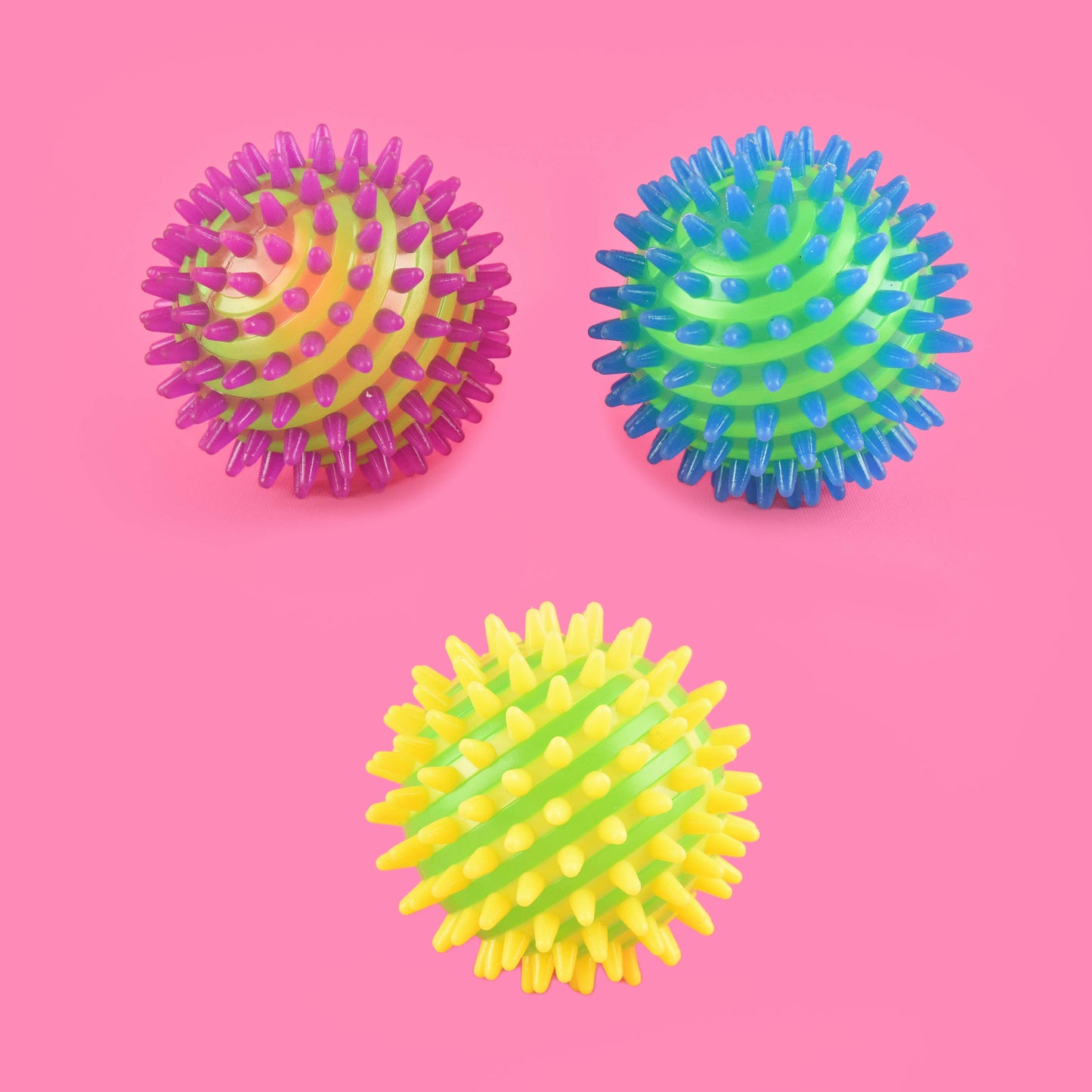 Massageboll med ljus 9cm