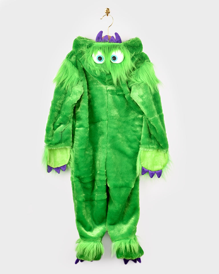 Overall grön monster 104 cl 3-4 år