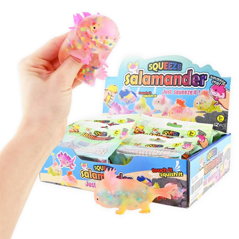 Kläm axolotl med pärlor 12cm