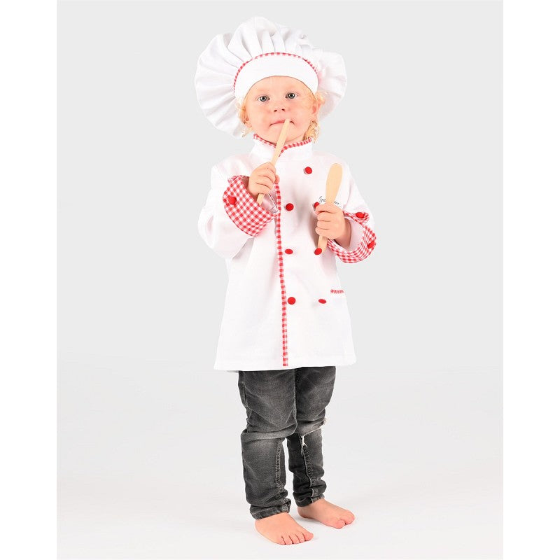 CHEF SHIRT w HAT 122-128 CL 6-8 YEARS