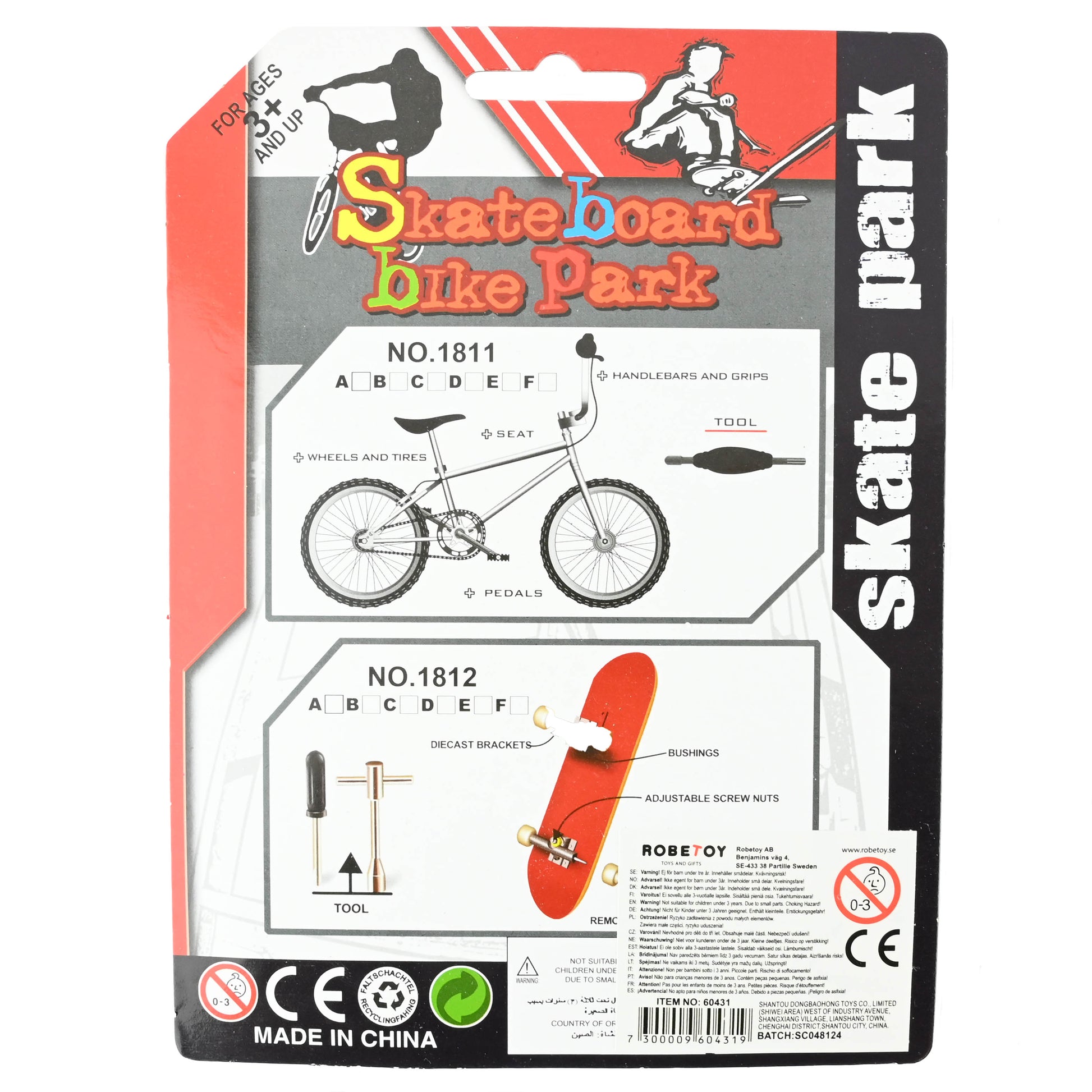 Fingerskateboard 9cm