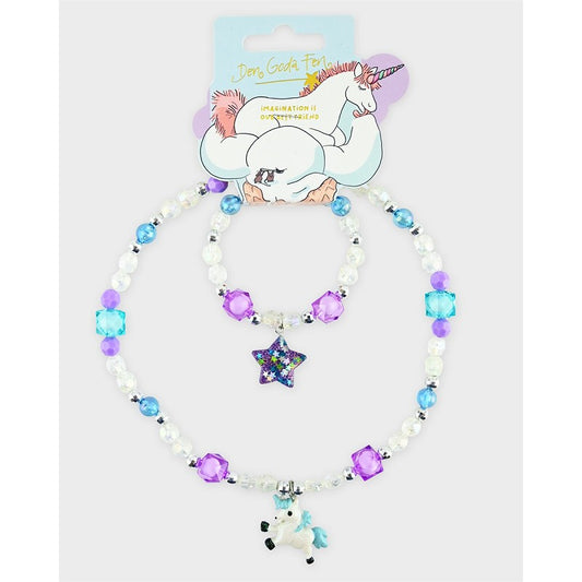NECKLACE &amp; BRACELET SET 2pcs 7-20cm