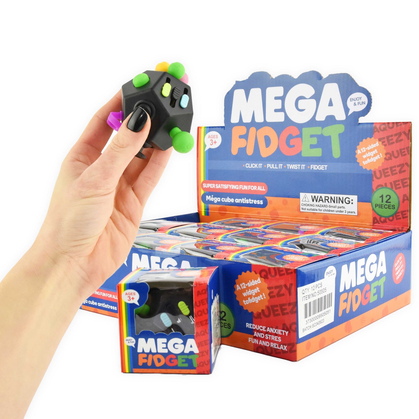 Multifunktionsfidgetleksak 8cm