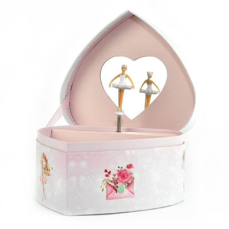Musikbox hjärta 16x14x8cm