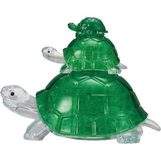 3D Crystal Puzzle Pussel sköldpaddor 37 bitar