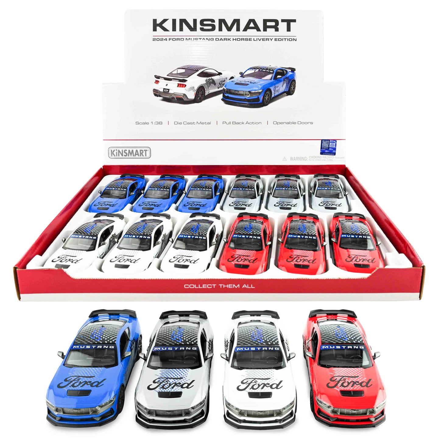 Bil ford mustang dark horse pb 13cm 1:38