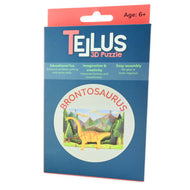 3D-teaterpussel brontosaurus 17cm