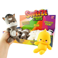 Kläm långbenta djur 4-pack 14cm
