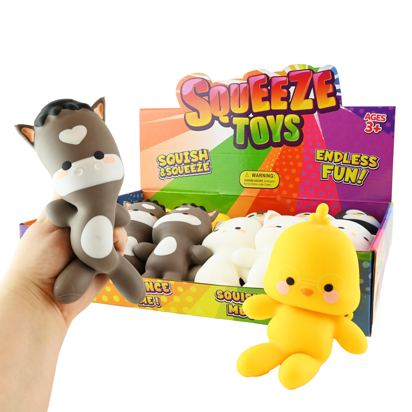 Kläm långbenta djur 4-pack 14cm