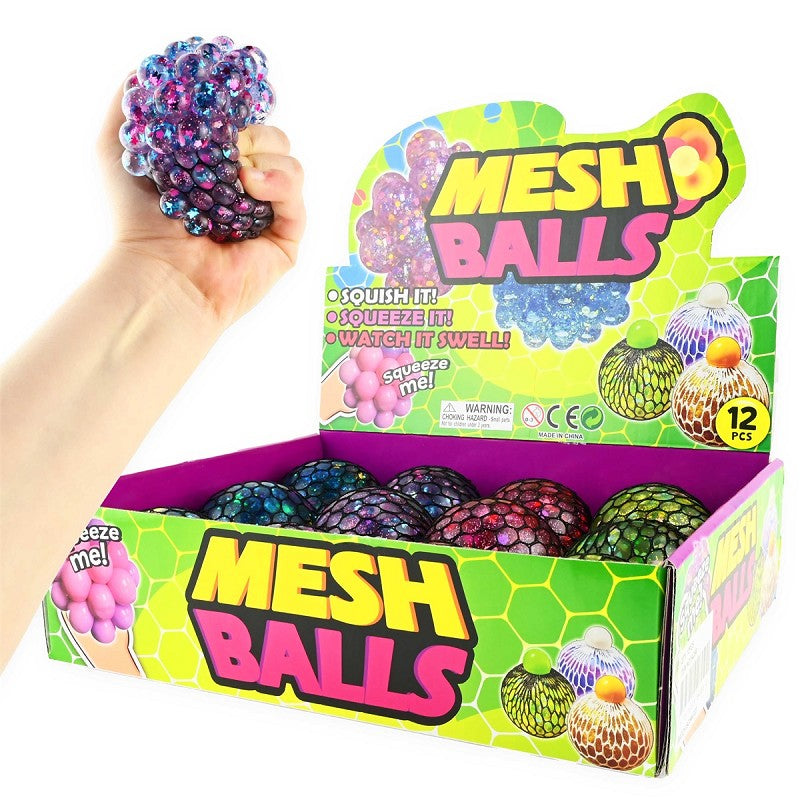 SQUEEZE MESH BALL 7cm