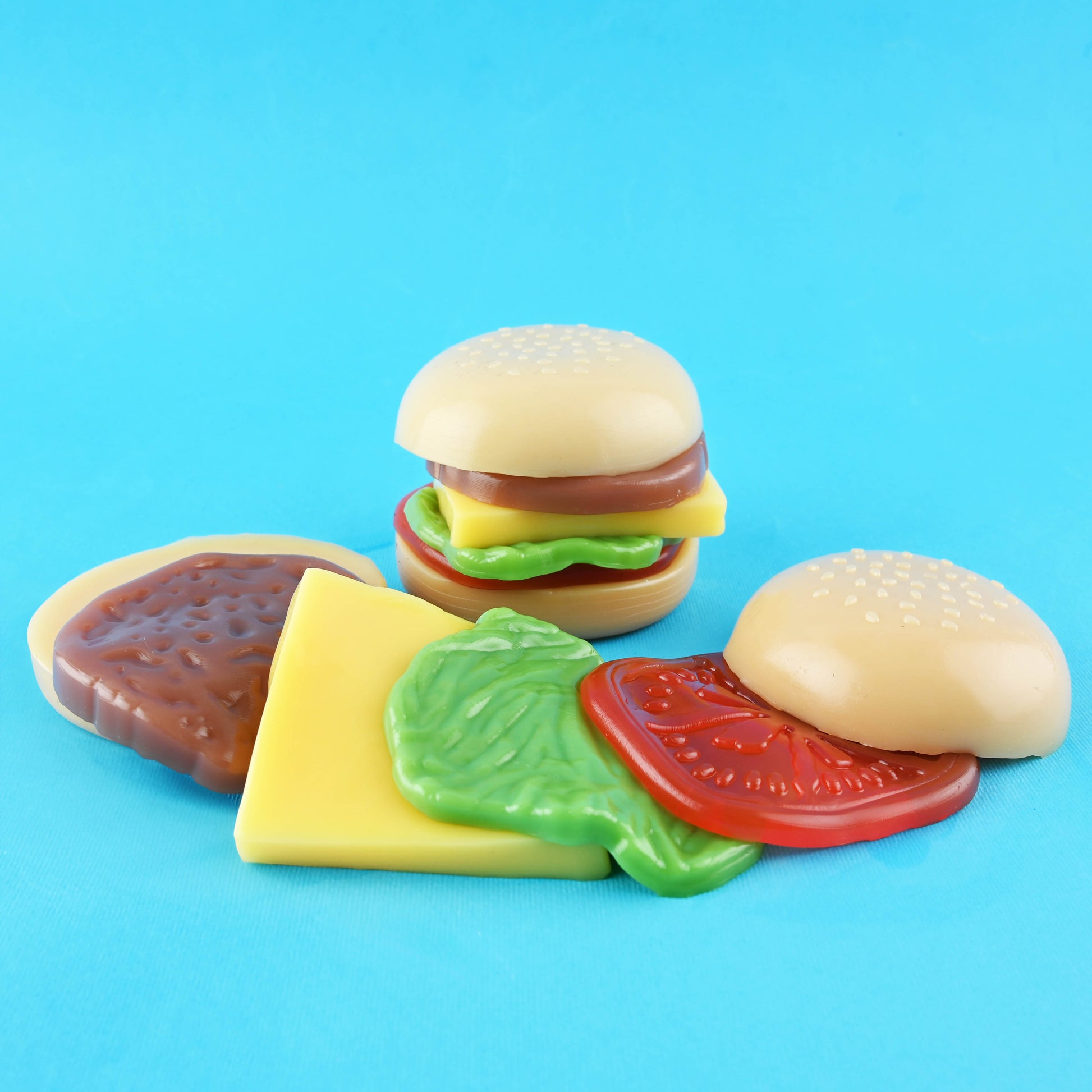 Kläm kladdig hamburgare 134g 7cm