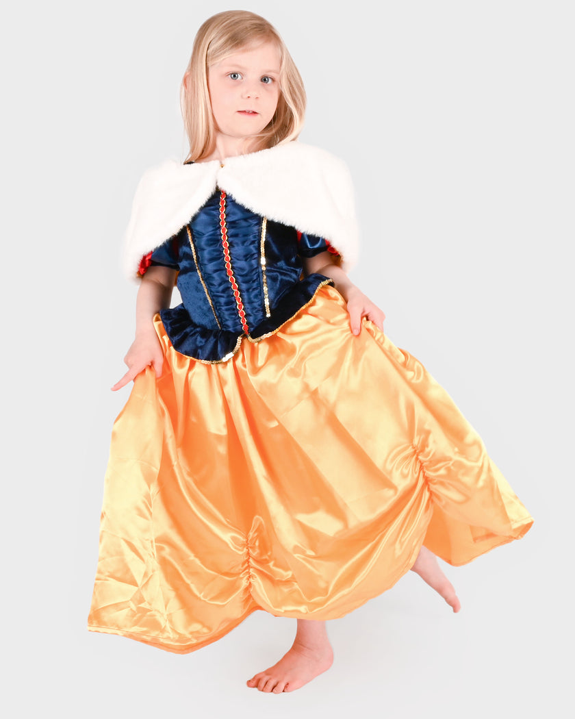 Snöprinsessklänning vit