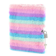 Fluffigt dagbok med lås a5 20cm
