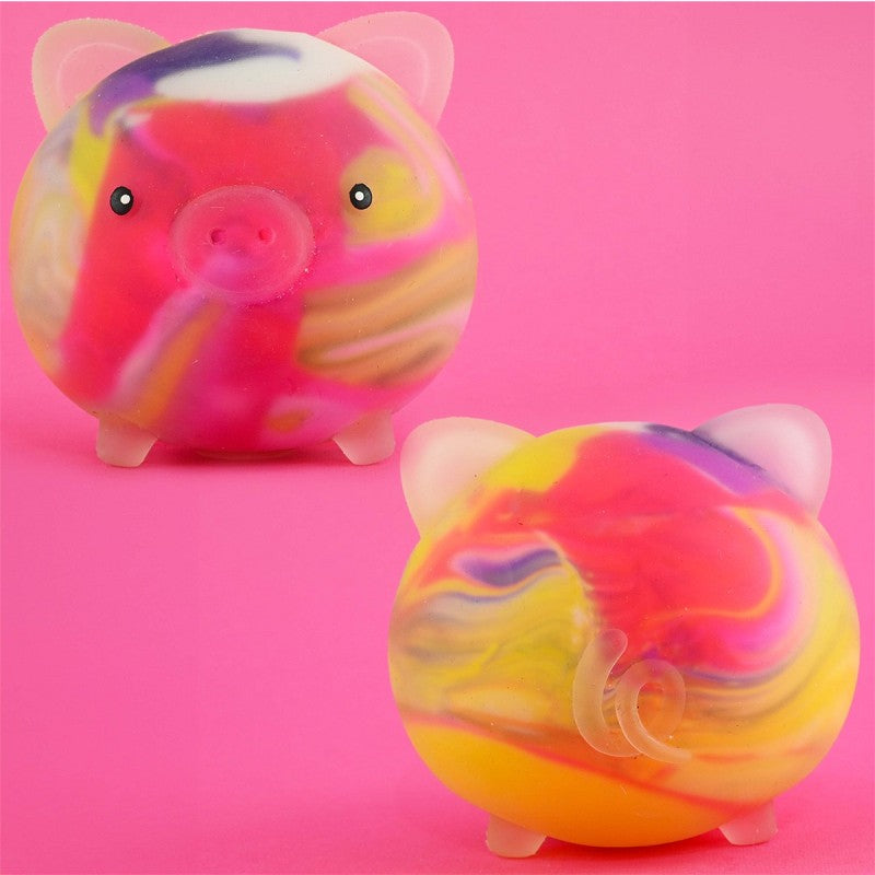 Kläm grismjöl marmor flerfärgad 9cm