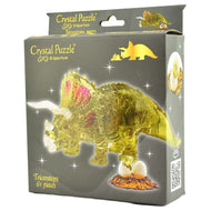 3D Crystal Puzzle Pussel triceratops 61 delar