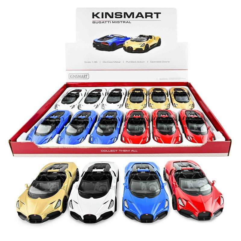 Bugatti Mistral bilmodell 13cm 1:36